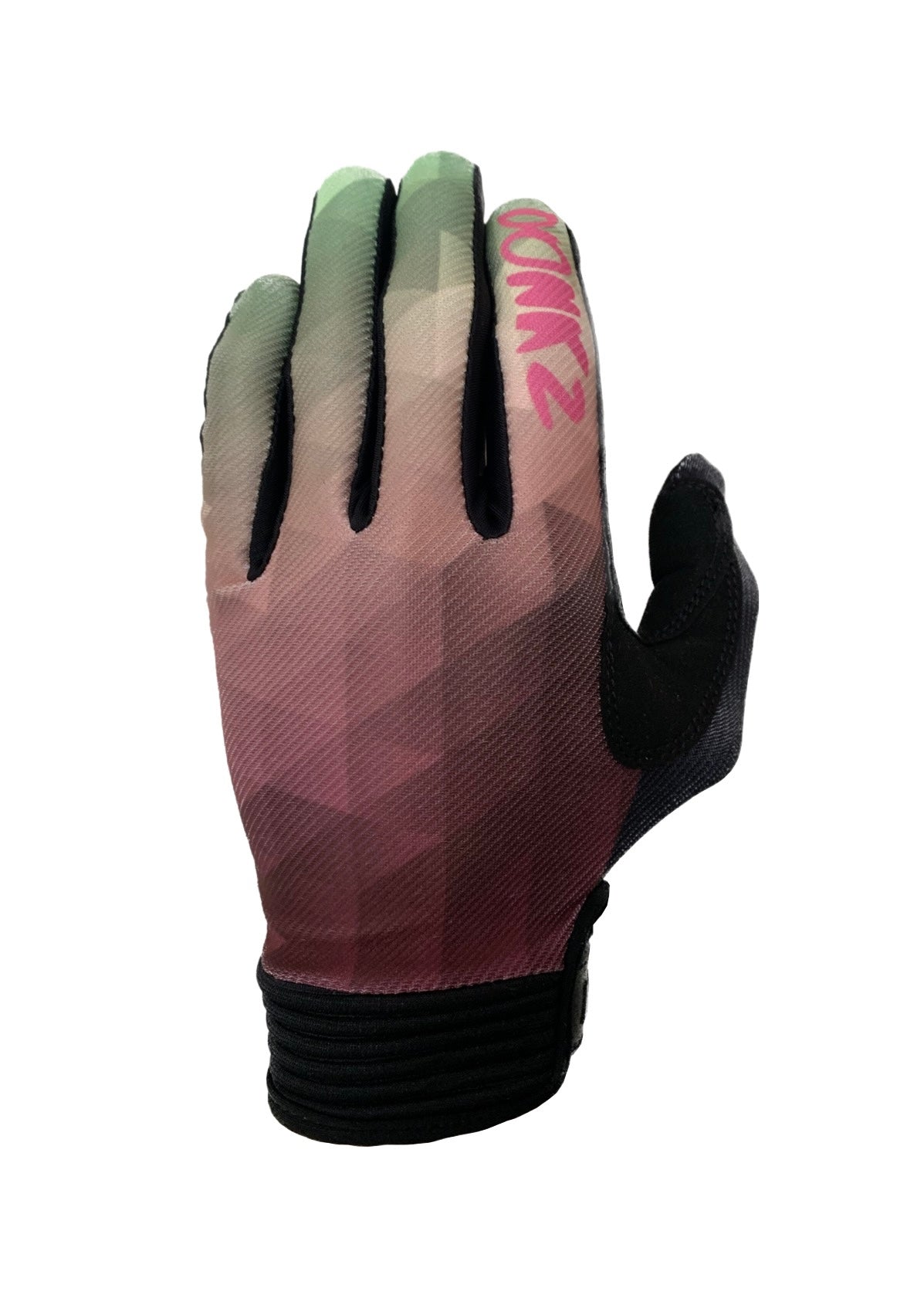 Kids Big Whips Gloves Pink/Green